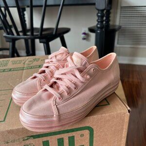 Keds Metallic Platform Sneakers